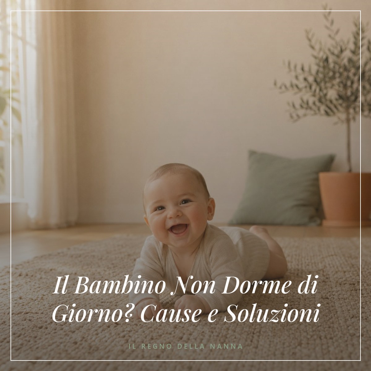 Il Bambino Non Dorme di Giorno? Cause e Soluzioni
