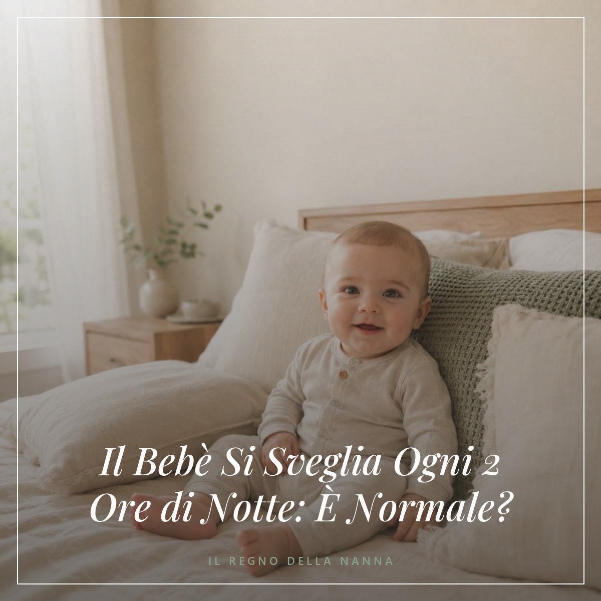 Il Bebè Si Sveglia Ogni 2 Ore di Notte: È Normale?